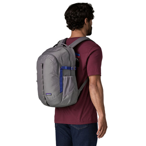 Patagonia Refugio Daypack 26L in May Grey, side profile