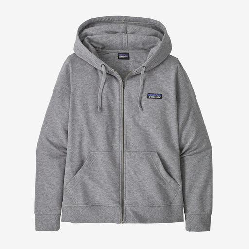 Patagonia Ahnya Full-zip Fleece Hoody Salt Grey Heather - Boardworx