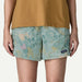 Patagonia Baggies Shorts 5" in blue moon tripper print, watersports swimwear
