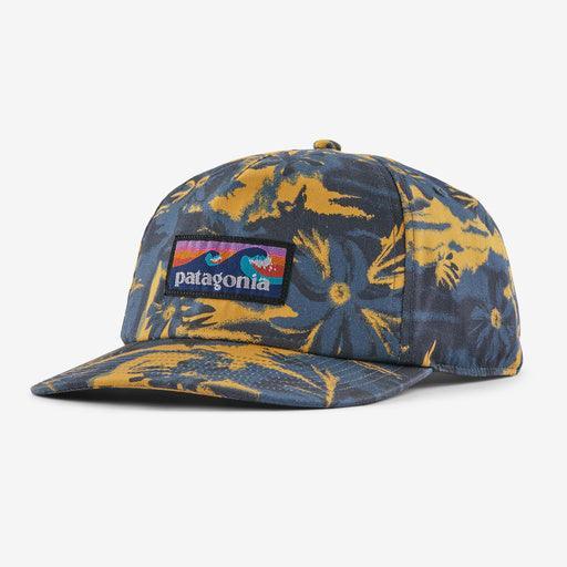 Patagonia Boardshort Label Funfarer Cap Cliffs and Waves: Utility Blue - Boardworx