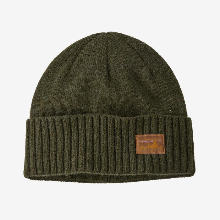 Patagonia Brodeo Beanie '73 Skyline: Pine Needle Green - Boardworx