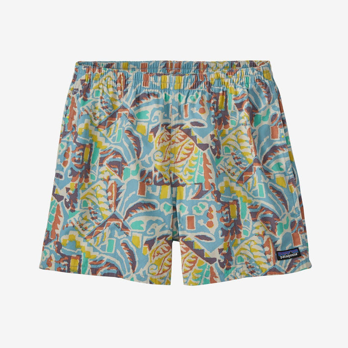 Patagonia Funhoggers Shorts - 4" Thriving Planet: Lago Blue - Boardworx