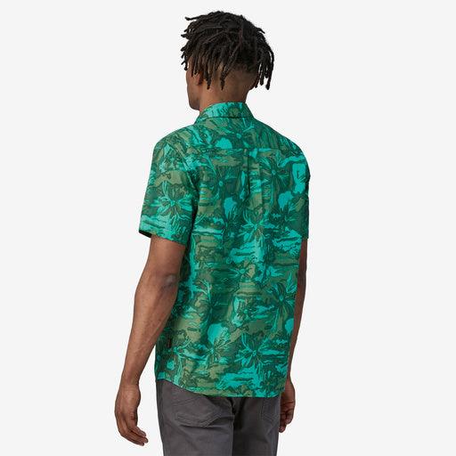 Patagonia Go-To Shirt Cliffs and Waves: Conifer Green - Boardworx