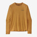 Patagonia Long-Sleeved Capilene Cool Daily Graphic Shirt - Waters Boardshort Logo: Pufferfish Gold X-Dye - Boardworx