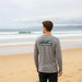 patagonia grey long sleeve mens top