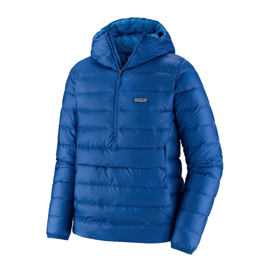 Patagonia Men's Down Sweater Hoody Pullover Superior Blue - Boardworx