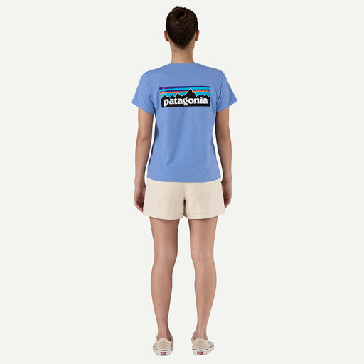 Patagonia P-6 Logo Responsibili-Tee® Abundant Blue - Boardworx