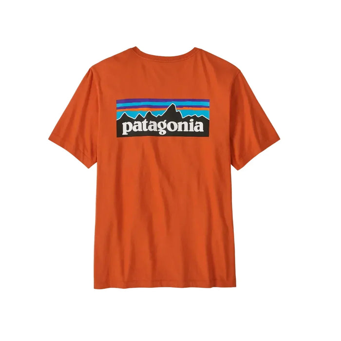 Patagonia P-6 Logo T-Shirt Coal Orange