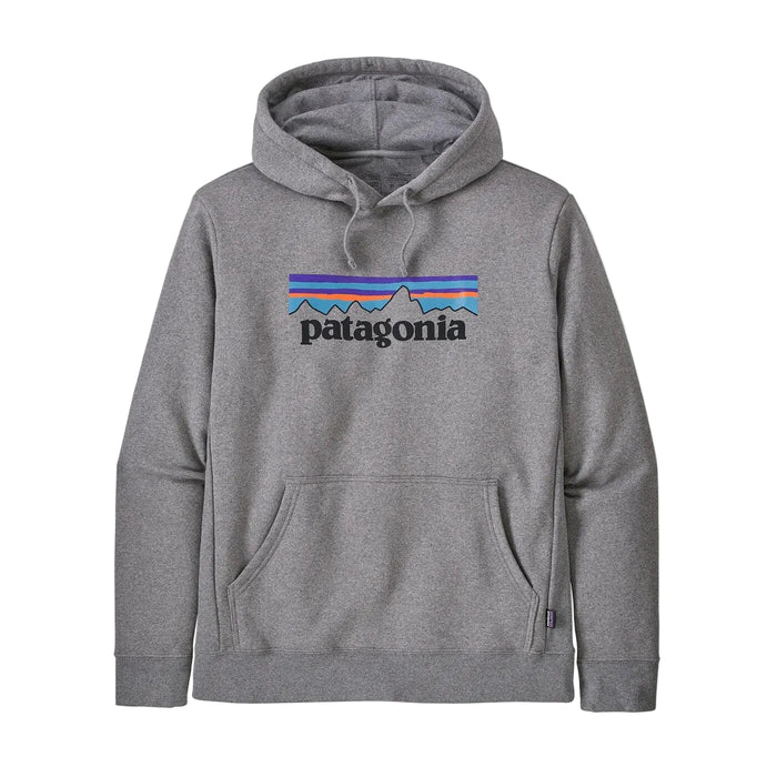 Patagonia P-6 Logo Uprisal Hoody Gravel Heather