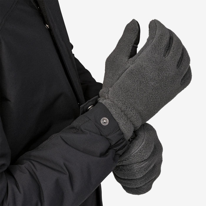Patagonia Synchilla® Fleece Gloves Forge Grey - Boardworx