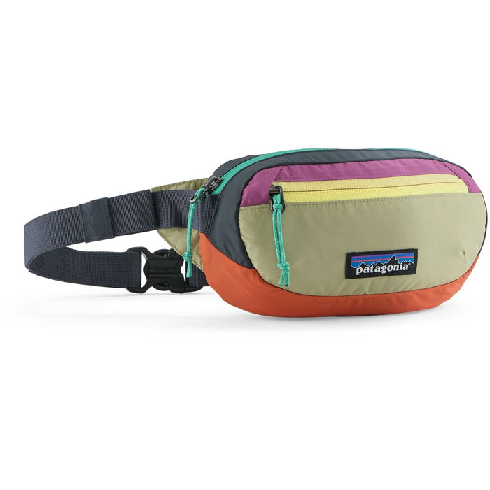 Patagonia Terravia Mini Hip Pack 1L Patchwork: Gumtree Green