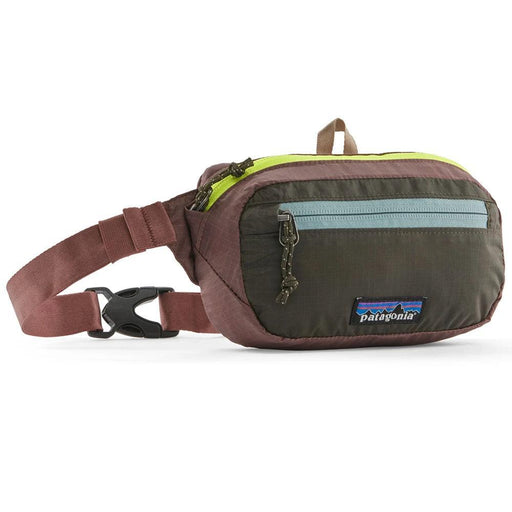 Patagonia Ultralight Black Hole Mini Hip Pack 1L Patchwork Pine Needle Green - Boardworx