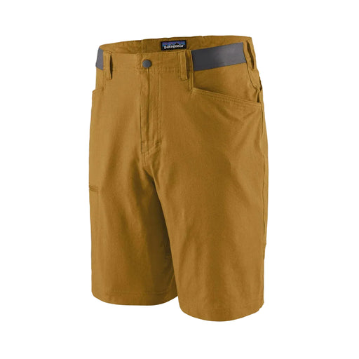 Patagonia Venga Rock Shorts in bobcat brown, knee-length, casual outdoor surf clothing