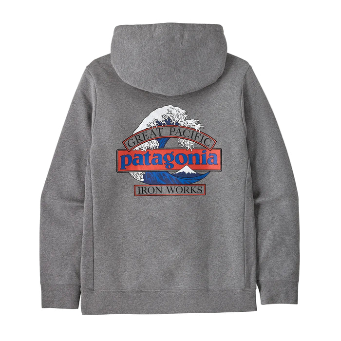 Patagonia Great Waves Uprisal Hoody Gravel Heather