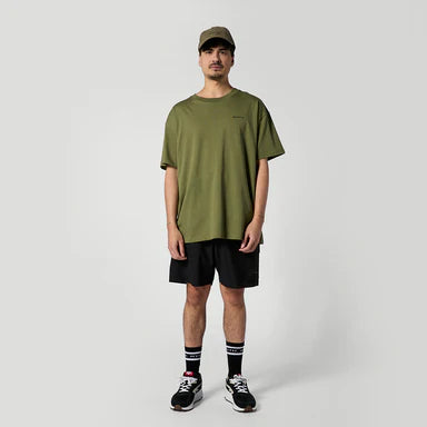 Mystic Profile Tee Olive Green