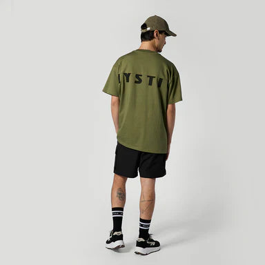 Mystic Profile Tee Olive Green
