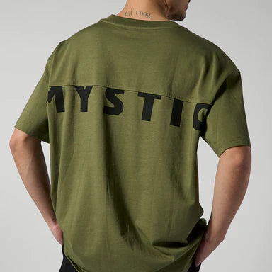 Mystic Profile Tee Olive Green