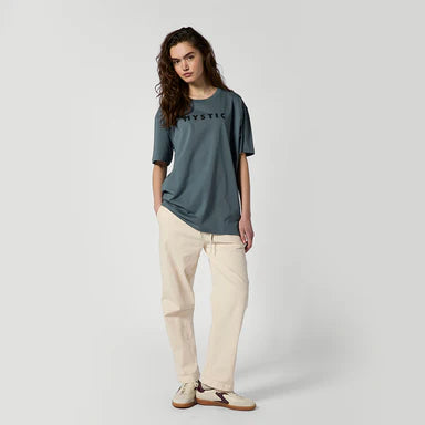 Mystic Brand Tee Tidal blue