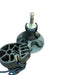 Prolimit windsurf mast foot SDM deck plate with metal pin and black rope detail