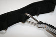 Prolimit wingfoil waist belt with metal hook and black webbing, close-up view