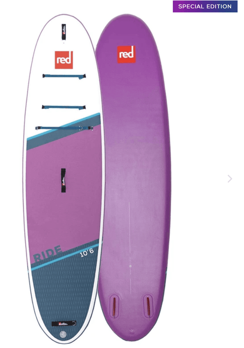 Red Paddle Co Ride Paddle Board 10'6" Package HT Paddle 2023 - Boardworx