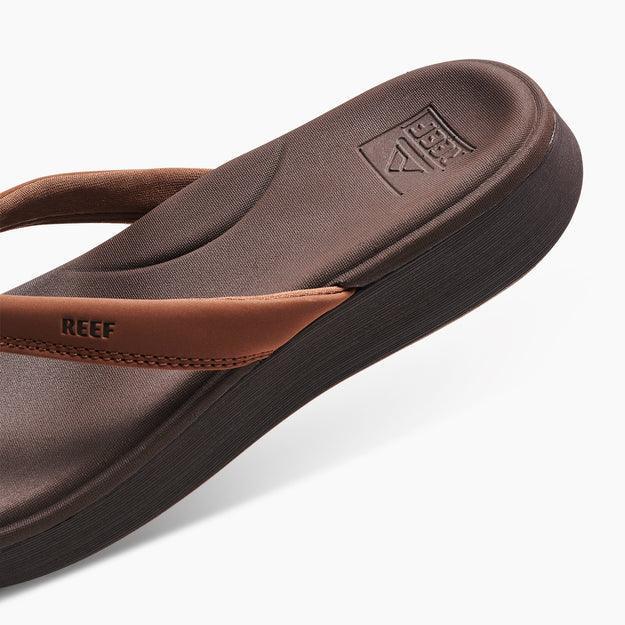 Reef Cushion Cloud Espresso Womens Flip Flops - Boardworx