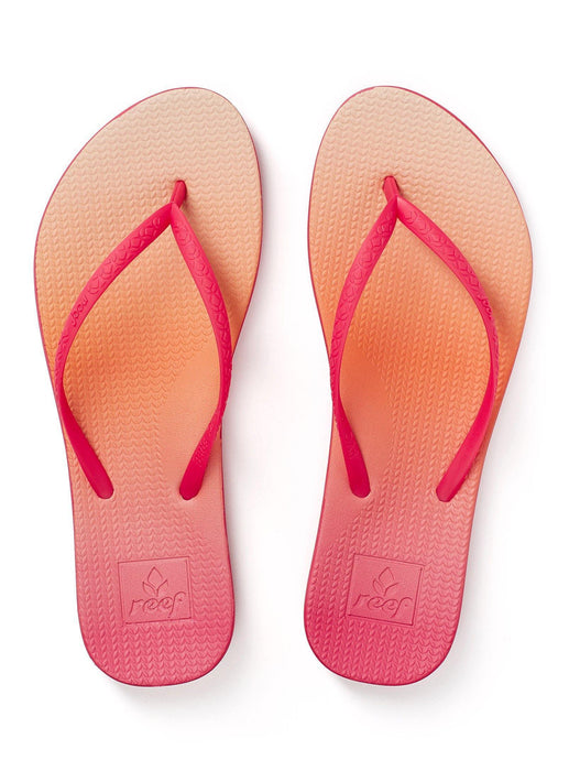 Reef Escape Lux Ladies Flip Flops Ombre Sunset - Boardworx