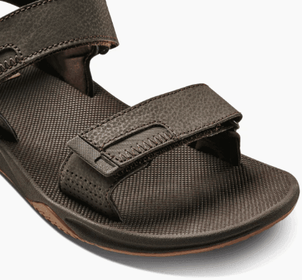 Reef Fanning Baja Mens Sandal Brown/Gum - Boardworx