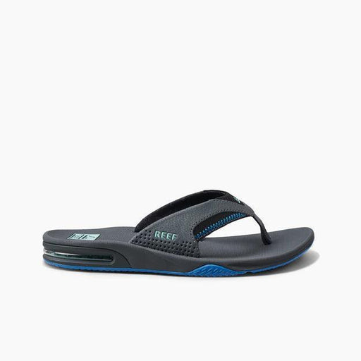 Reef Fanning Gun metal Ocean Mens Flip Flop - Boardworx