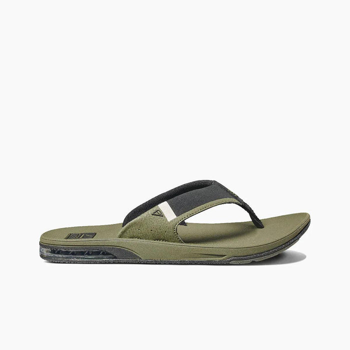 Reef Fanning Low Olive Mens Flip Flops - Boardworx