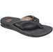 Reef Fanning Mens Flip Flops Black/Brown - Boardworx