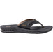 Reef Fanning Mens Flip Flops Black/Brown - Boardworx