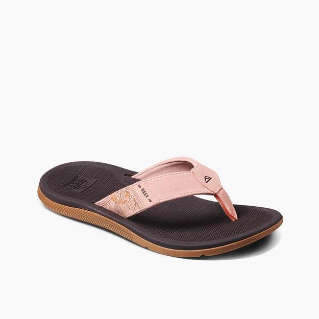 Reef Santa Ana Ladies Flip Flops Peach Parfait - Boardworx