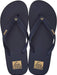 Reef Seaside Flip Flops Navy - Boardworx