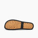 Reef Water Vista sandal black and tan, showing textured sole for watersports use