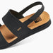 Reef Water Vista black and tan sandals with woven strap design, watersports footwear