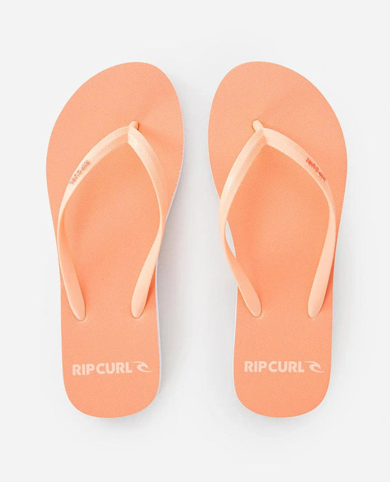 Rip Curl Bondi Bloom Flip Flops Coral - Boardworx