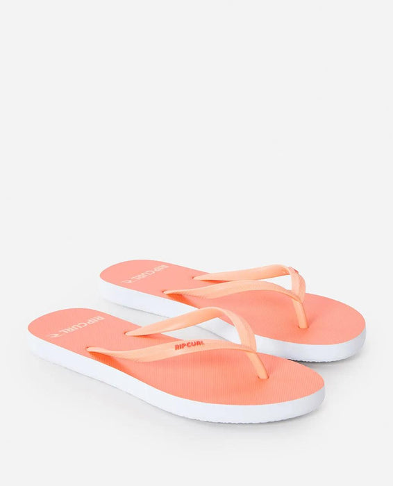 Rip Curl Bondi Bloom Flip Flops Coral - Boardworx