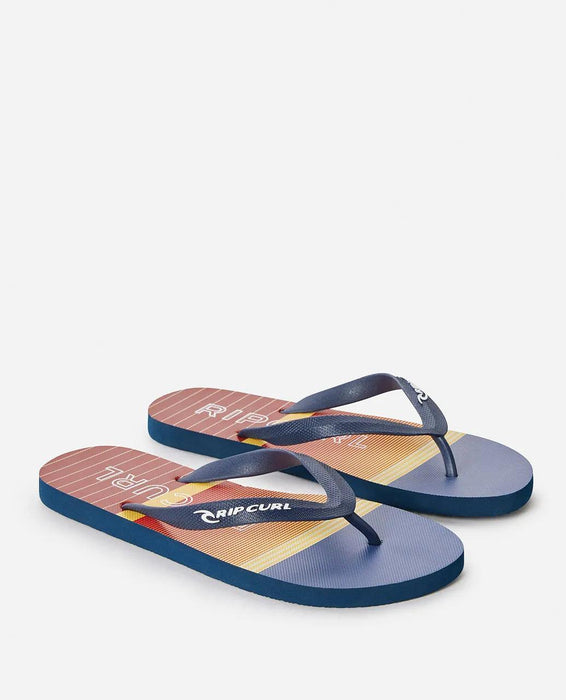 Rip Curl Breakers Bloom Mens Flip Flops Terracotta - Boardworx