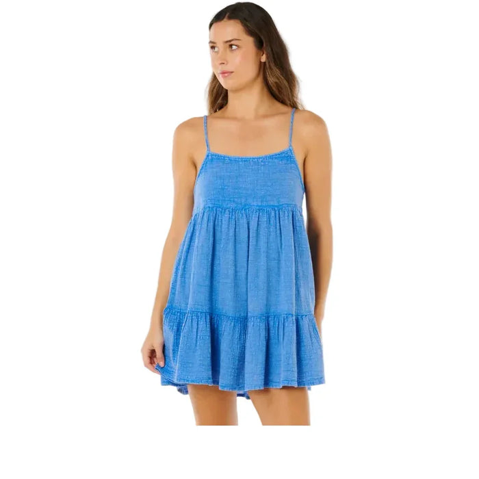 Rip Curl Classic Surf Beach Cover Up Bright Blue