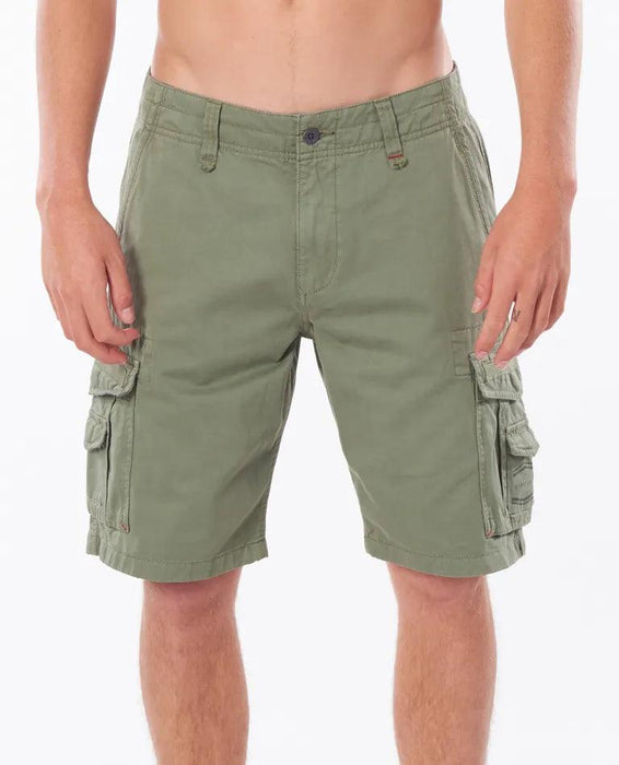 Rip Curl Classic Surf Trail Cargo Shorts Mid Green - Boardworx