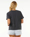 Rip Curl Hoffman Relaxed Ladies Tee Washed Black - Boardworx