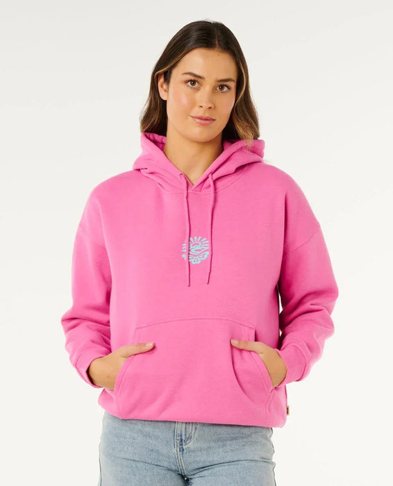 Rip Curl Icons Of Surf Heritage Hood Super Pink
