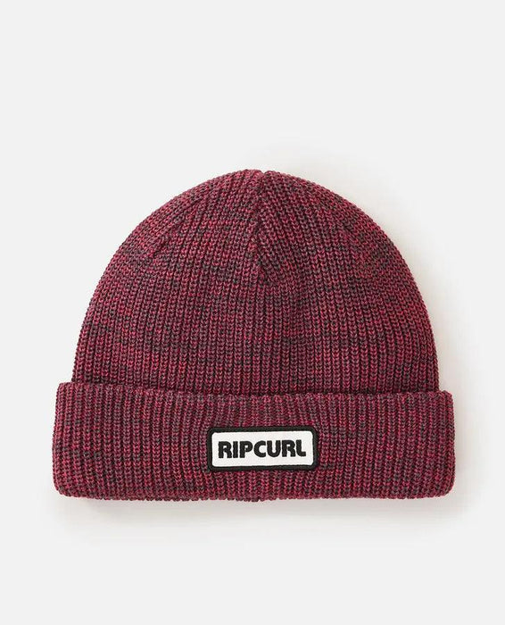 Rip Curl Icons Reg Mens Beanie Maroon - Boardworx