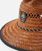 Rip Curl Logo Straw Hat Brown - Boardworx