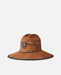 Rip Curl Logo Straw Hat Brown - Boardworx