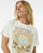 Rip Curl Long Days Relaxed Ladies Tee Bone - Boardworx