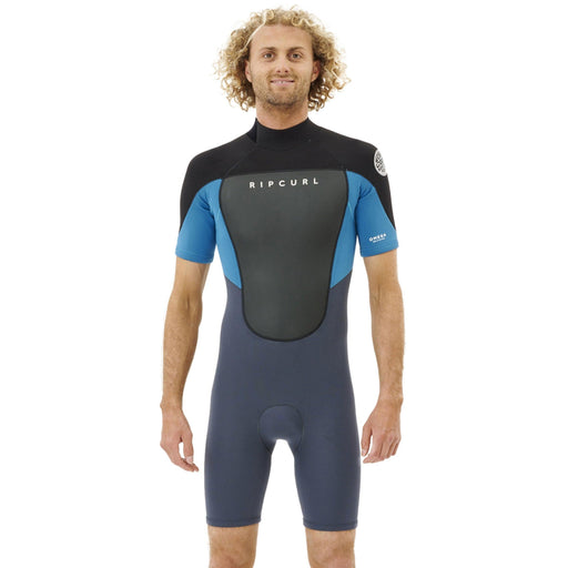 Rip Curl Mens Shorty Wetsuit Omega 2mm Blue - Boardworx