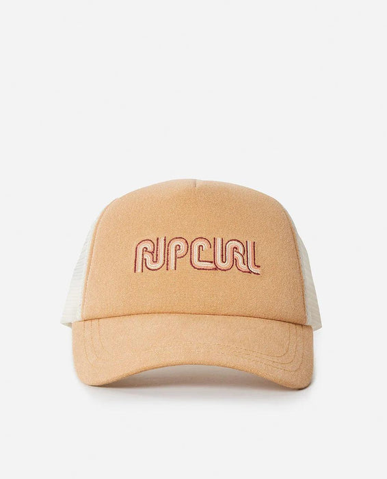 Rip Curl Mixed Revival Trucker Cap Light Brown - Boardworx