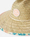 Rip Curl Mixed Straw Sun Hat Light Orange - Boardworx